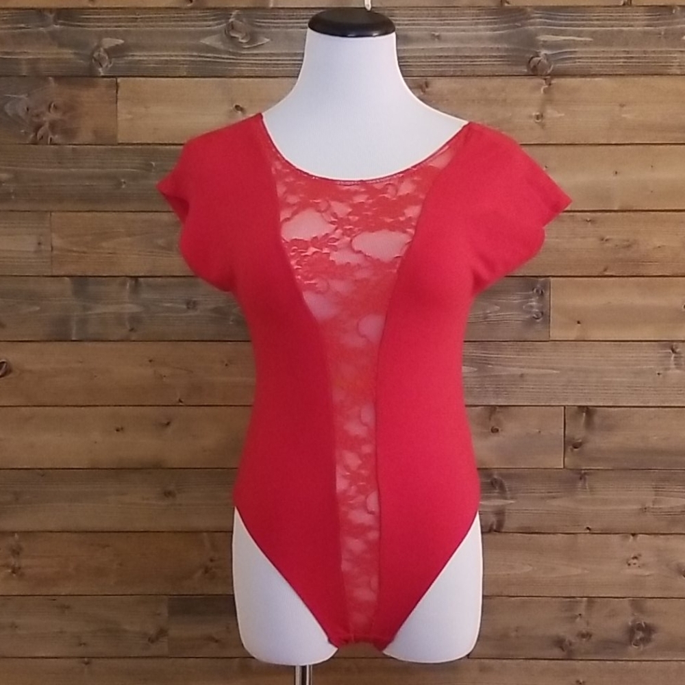 AMERICAN APPAREL - Gloria V Bodysuit - NWT - XL